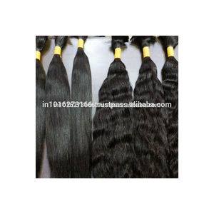 Meilleure vente 100% extensions de cheveux humains en gros de trame de cheveux vierges Remy indiens non transformés d'Amérique - Product Image 5