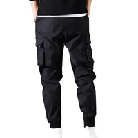 Pantalon Cargo pour hommes, à poches multiples, matériel idéal pour le Hip Hop, survêtement de jogging