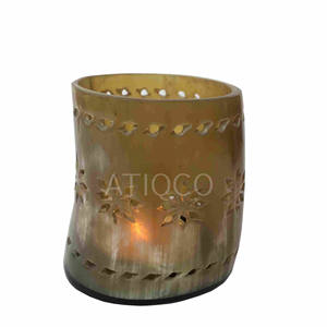 Meilleure vente de chauffe-plat intelligent élégant support votif conception gratuite lampe à thé en corne de table pour la décoration de la maison dernière tendance - Product Image 1