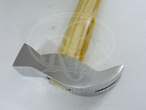 Vierkante Kop Hoefsmid Aandrijfhamer Roestvrij Staal Met Houten Handvat Paarden Hoef Trimmen Hoefdier Gereedschap Paard Hoef - Product Image 5