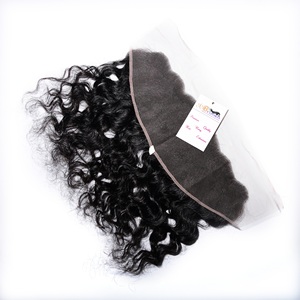 Extensions de cheveux brésiliennes, 100% vierges, 13x6, avec lace frontal transparente, cheveux bruts, vente en gros d'usine - Product Image 3