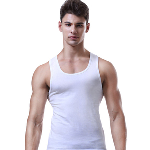 Débardeur de Sport pour hommes, sans manches, 100% coton, haute qualité, Basketball, Fitness, vente en gros, livraison gratuite - Product Image 1