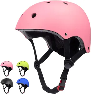 高级儿童滑板车自行车滑板车户外滑板长板可调保护性MTB头盔