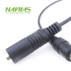DC 2.5mm Male DC Power Plug 5.5mm Female Power Jack Extension Cable Assembly