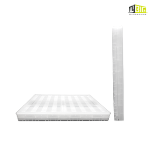 Caja de almacenamiento ecológica plegable apilable PP 40L para organizador de repuestos - Product Image 4