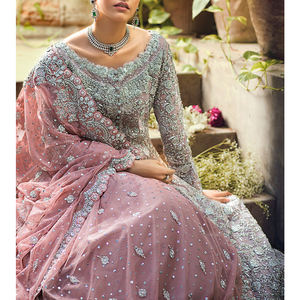 Vestido de Boutique para Mujer de Manga Larga, de Alta Calidad, con Logotipo Personalizado, Fabricantes de Ropa de Novia - Product Image 3