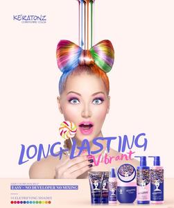 Hot Bán Keratonz Bán Vĩnh Viễn Đen Thuốc Nhuộm Tóc Màu Kem - Product Image 2