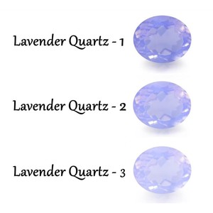 "ลาเวนเดอร์ธรรมชาติควอตซ์หัวใจตัดทุกขนาด" | โรงงานขายส่งราคาเหลี่ยมเพชรพลอยหลวม | ธรรมชาติลาเวนเดอร์ควอตซ์ | - Product Image 2
