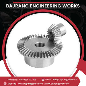 Equipo de minería y otras máquinas, engranajes cónicos en espiral para compradores grandes de la India - Product Image 6