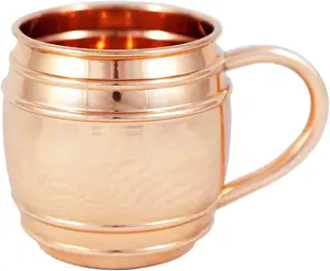 Qualité Standard Moscou Mule Tasse Style Unique Finition Brillante Cuivre Tasse Pour Bar et Club Maison Cuisine Restaurants Utilisation