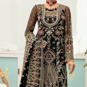 Vestido de fiesta de estilo tradicional, nuevo diseño bordado de la mejor calidad, precio de fábrica, venta al por mayor - Product Image 5