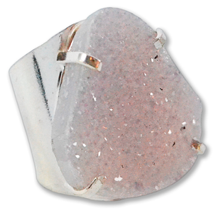 Anillos de Puño Druzy (al por Mayor) Modernos con Micropavé de Circonitas - Product Image 1