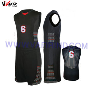 Conjunto de Camiseta de Baloncesto Transpirable de Alta Calidad para Hombre, Talla Grande, Unisex, con Número de Equipo Personalizado, 100% Poliéster - Product Image 5