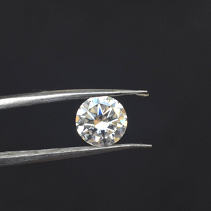 สีขาว D สีรอบตัด VVS1 Moissanite หินหลวมพลอยสังเคราะห์เพชรที่มีใบรับรอง GRA 7.0มิลลิเมตร1.2กะรัต - Product Image 1