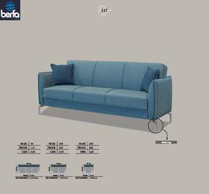 Ultra Optimum Modern Inflatable Convertible <b>Sofa</b> Bed with Foldable & Reclining Features - Product Image 2