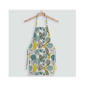 GOTS Certified 100% Organic Cotton 220 GSM Adjustable Straps <b>Waist</b> Pinafore Kitchen <b>Apron</b> Grey Front Packet for Home Cooking - Product Image 2