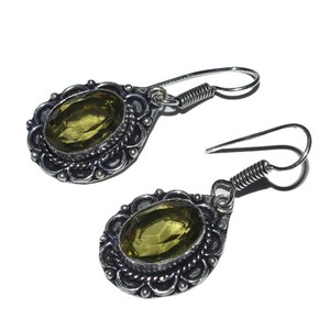 Supplier of Peridote Faceted Oval Earing : Peridote Faceted Oval Earing for Sale - Product Image 1