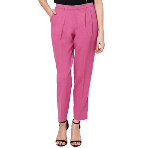 Nouveautés Pantalon long respirant taille moyenne pour femmes Vêtements décontractés avec poche latérale Fabriqué au Vietnam - Product Image 1