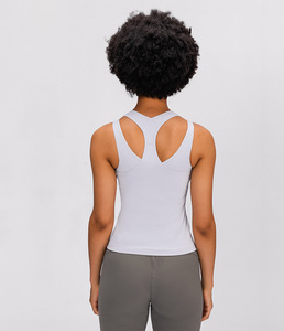 Manufacturer Super High Quality Tank <b>Top</b> Women Sporting Fitness Blank Sleeveless Crop <b>Top</b> - Product Image 6