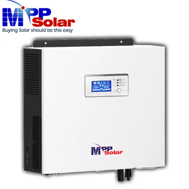 PIP2724LV-MR 3kva 2700w 24v 110v MPP inversor Solar AVR 25A MPPT carregador 25A carregador de bateria 750w pv entrada onda senoidal pura