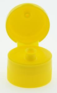 Capuchon à visser à deux parties de 28 mm de type rabattable pour bouteilles en plastique - Product Image 3