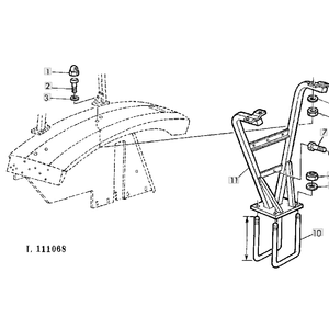 Tuerca de Tractor de Alta Calidad 14M7141, Sujetador Metálico de Alta Resistencia para Motores de Equipos Agrícolas, Pieza de Repuesto para Maquinaria - Product Image 5