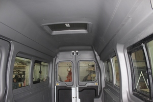 Techo de plástico con aire acondicionado y turbina para minibuses, autocaravanas y entrenadores, ABS JUMBO TRANSIT ORIGINAL de la mejor calidad - Product Image 3