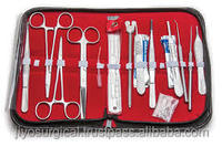 Kit de dispissure avancé, laboratoire biologique avec tampon en Silicone réutilisable, ensemble d'anatomie avec manche de couteau bistouri en acier inoxydable