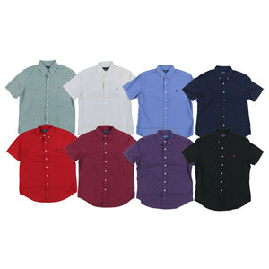 Camisas Oxford para Hombre, Camisas Polo Clásicas de Manga Corta con Botones - Product Image 5