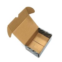 Caja de Embalaje para Tornillos de Tacto Suave Personalizada de Taiwán, Carpetas de Cartón Corrugado con Recubrimiento UV, Laminación Brillante/Mate, Estampado en Oro