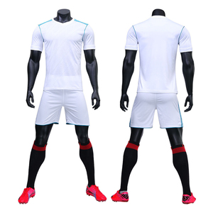 Uniforme de football de haute qualité, logo personnalisé, uniforme de football 100% polyester, vente chaude, nouveau style - Product Image 4