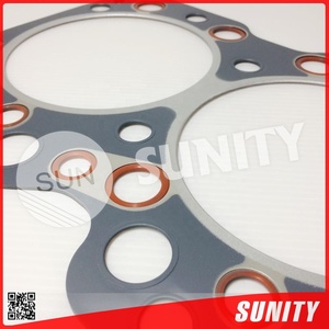 Joint de culasse de moteur de très haute qualité TAIWAN SUNITY OEM 127610-01352 pour moteur diesel marin YANMAR 6CH - Product Image 2