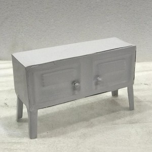 Rouge brillant Miniature Armoire Offre Spéciale Pour Maison de poupée De Haute Qualité Nouveau Design En Métal Fer Personnalisé Miniature Armoire - Product Image 3