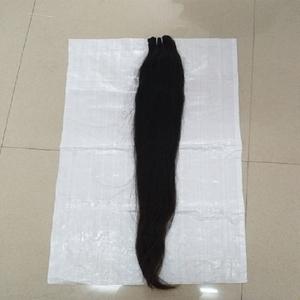 ผมต่อแบบ Remy จากอินเดียนบริสุทธิ์ผมชาวอินเดียแบบนุ่มพร้อมการจัดตำแหน่งที่เป็นหนังกำพร้าตามธรรมชาติ - Product Image 4