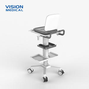 50kg peralatan medis seluler gaya industri troli <span class=keywords><strong>Ultrasound</strong></span> multifungsi dengan konstruksi logam tahan lama untuk rumah sakit - Product Image 3