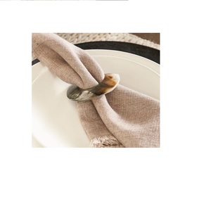 Porte-serviettes en perles, artisanal, de taille moyenne, 1 pièce, nouveau look, support de serviette en mère de perle, meilleure vente - Product Image 1