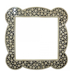 Home Decoration And Bathroom Wall Mounted <b>Hanging</b> Wooden <b>Mirror</b> Frame Top Selling Product Wall <b>Mirror</b> Frame - Product Image 1