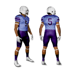 Uniforme de football américain personnalisé, en sergé, montage rapide - Product Image 4