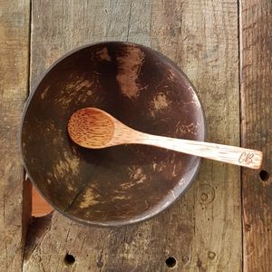 Norme d'exportation de haute qualité Vietnam artisanat vaisselle produits bol de coquille de noix de coco pour la nourriture - Product Image 6