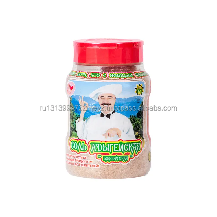 좋은 품질 Adyghe 소금 전통적인 조리법 0.45 kg 팩 러시아 혼합 향신료 후추 소금 판매