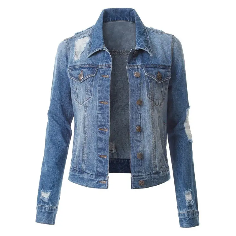 High Quality Denim Jeans Jacket Collection For Women's From Bangladesh