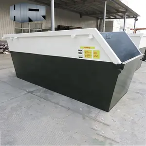 Waste container Australia type truck dumpster dustbin / metal stackable recycled skip bin