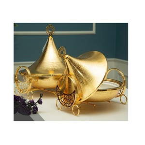 Ensemble de plats chauffants ronds de qualité supérieure, 2 tailles différentes, plats chauffants pour la vente en gros - Product Image 2