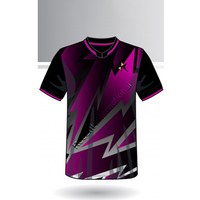 Nouveau Maillot de Sport Personnalisé pour l'e-sport, Cousu, Haute Qualité, Grande Taille, Séchage Rapide, Respirant, Tendance, pour Filles et Garçons, Lots de 10