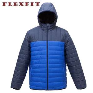 Vente en gros Nouveau blouson bombardier épais chaud d'hiver à la mode Veste rembourrée en duvet pour hommes - Product Image 5