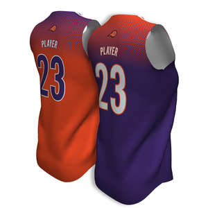 Uniforme de baloncesto personalizado de secado rápido, venta al por mayor, malla transpirable en blanco sublimada con nombre de equipo para estudiantes y jugadores - Product Image 4