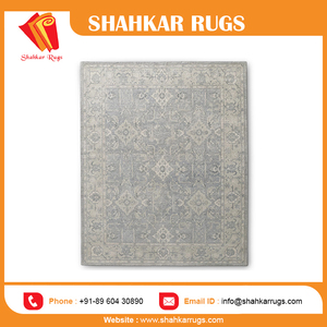 พรมขนสัตว์ถักด้วยมือสไตล์ทันสมัยขนาดใหญ่กองกำมะหยี่คุณภาพระดับพรีเมียมสำหรับโรงแรมชุดพรมในห้องนั่งเล่น - Product Image 4