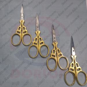 Tijeras de Bordado de Marca Propia, Tijeras Elegantes Pequeñas de Acero Inoxidable, Tijeras Vintage, Cortador de Tela, Tijeras de Costura para Hilos - Product Image 1