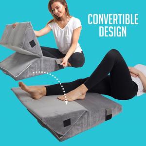 Almohada de Cuerpo en Forma de Cuña para Reflujo Ácido, Cojín Inclinable de Espuma Viscoelástica Plegable y Ajustable para Soporte de Espalda y Piernas - Product Image 3