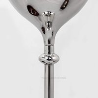 Seau à glace de champagne 33 oz 50 oz, fait à la main, avec support, nouveauté